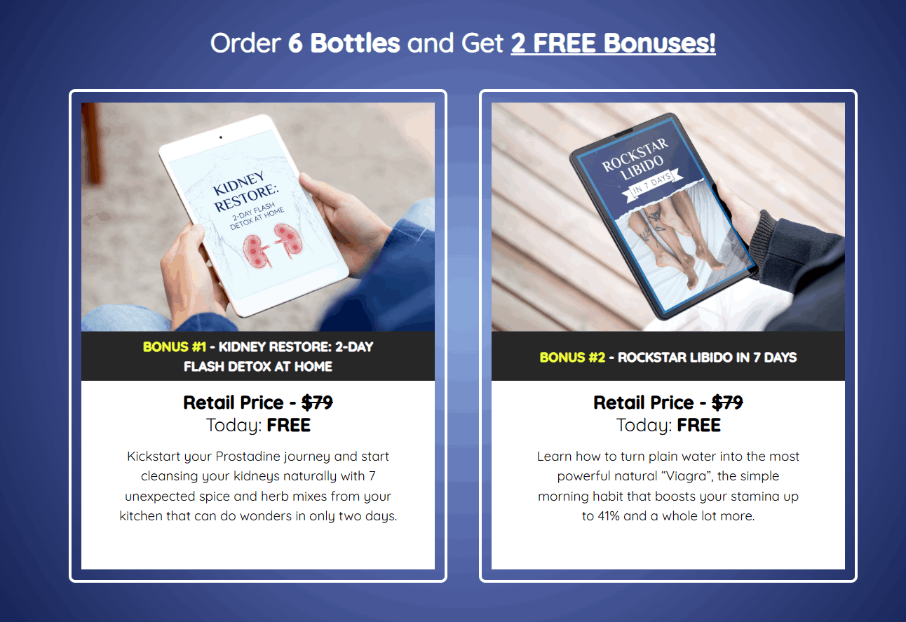 Prostadine Bonus